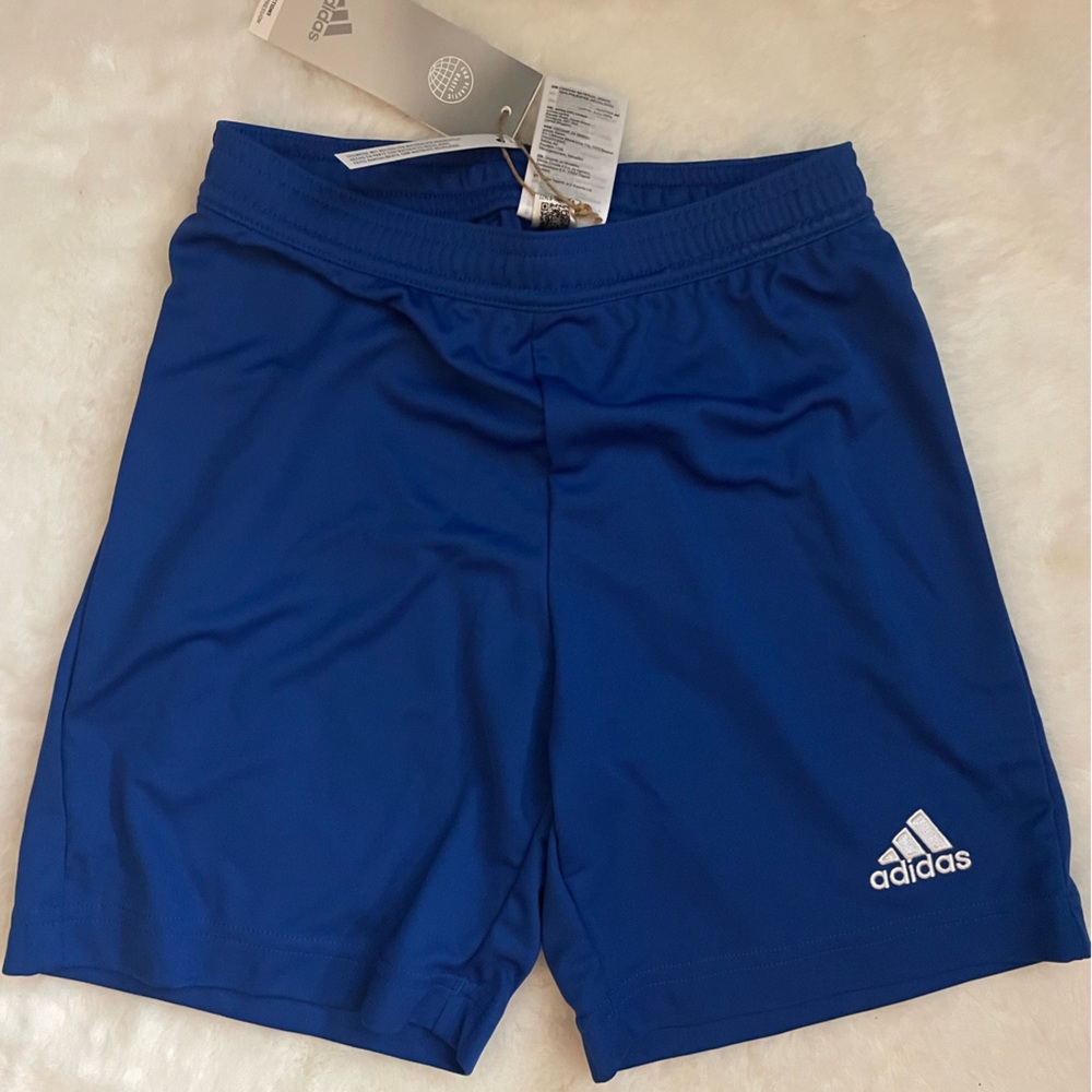 Kids Adidas Royal Blue Soccer Shorts
